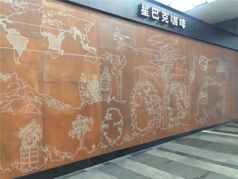 岑溪耐候钢幕墙